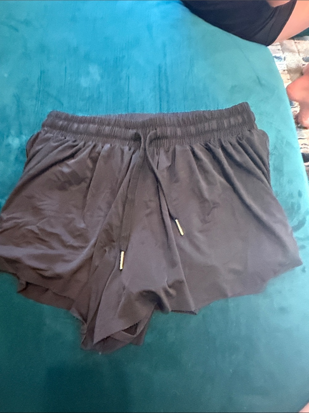 Women’s athletic butterfly shorts - black